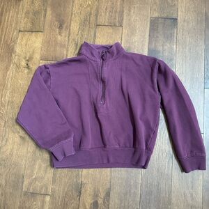 a new day Maroon half zip